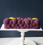 Муссовый торт Шоколад-лесные ягоды с велюром