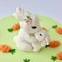 Детский торт Зайчики с морковочками