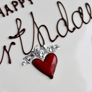 Муссовый торт Happy birthday