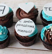 Капкейки шоколадные 